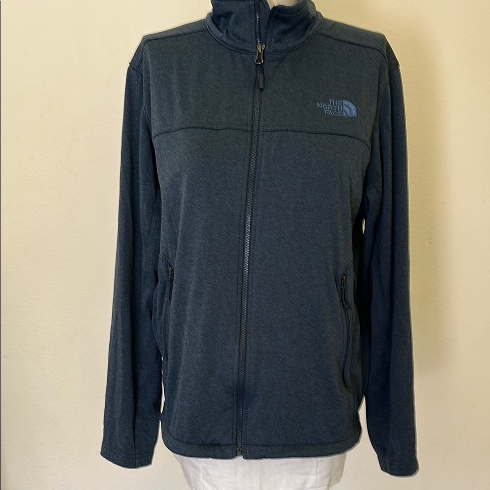 The North Face Blue Full-Zip Jacket